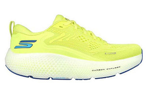 Skechers Go Run Max Road 6 Durable Breathable Low-Top Casual Running Shoes Men's Yellow 1 2804209