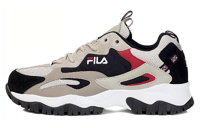 FILA Cushioned Wear-Resistant Breathable Low-Top Casual Shoes Unisex Gray