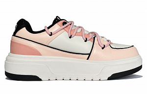 MLB Chunky Liner Sweetheart Hot Girl Cushioning Balance Low-Top Skateboard Shoes Unisex Pink White 1 2807153