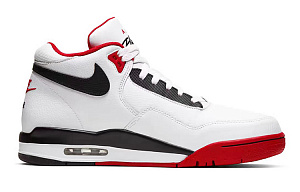 Nike Flight Legacy High-Top Vintage Basketball Shoes Men's Red White 1 2807204