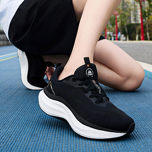 Kappa Low-Top Training Running Shoes Unisex Black 1 2807257