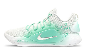 Nike Hyperdunk 10 Cushioning Anti-Slip And Wear-Resistant Low-Top Basketball Shoes Men's White Green 1 2807325