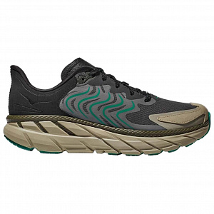 HOKA ONE ONE Clifton LS Durable Breathable Low-Top Running Shoes Men's Black 1 2807382