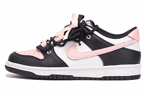 Nike Dunk Coverage Slip-Resistant Impact Resistance Wear-Resistant Low-Top Skateboard Shoes Women's Black Pink 1 2807595