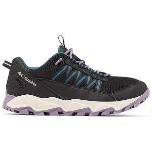 Columbia Anti-Slip Wear-Resistant Breathable Support Low-Top Trekking Shoes Women's Black Purple 1 2808450