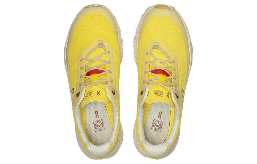 LOEWE x On LOEWE Cushioning, Wear Resistant Low Top Running Shoes Women's Yellow White купить в интернет-магазине Yoocart с быстрой доставкой по России.