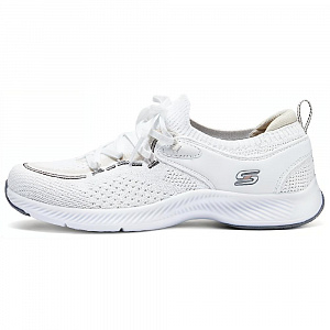 Skechers SPORT ACTIVE Low Top Casual Running Shoes Women's White