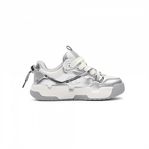Champion Live Skate Low Top Skateboard Shoes Unisex Gray Silver 1 2811932