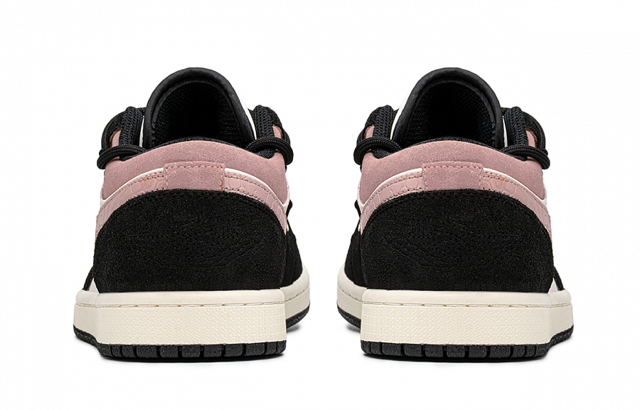 Jordan Air Jordan 1 Low Top Vintage Basketball Shoes Black Pink GS купить в интернет-магазине Yoocart с быстрой доставкой по России.