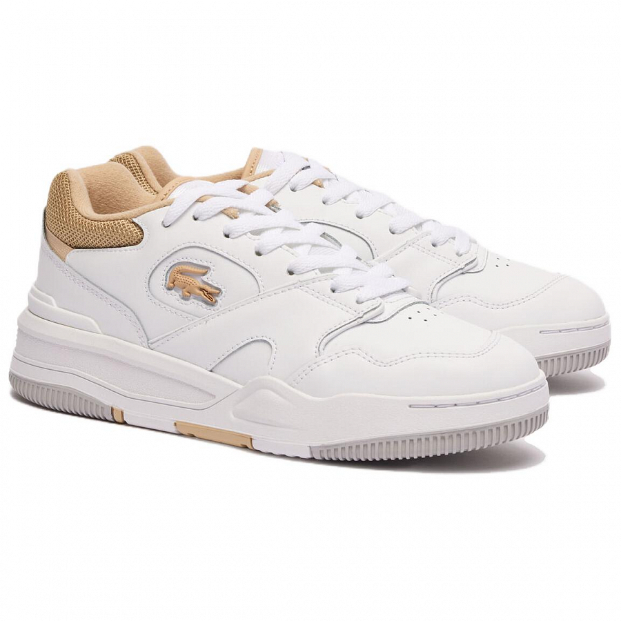 LACOSTE Lineshot Low-Top Skateboard Shoes Women's White купить в интернет-магазине Yoocart с быстрой доставкой по России.