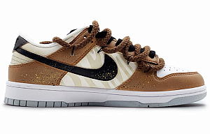 Nike Dunk Low 'Neutral Grey' Anti-Slip Wear-Resistant Low-Top Skateboard Shoes GS Beige Brown 1 2813212