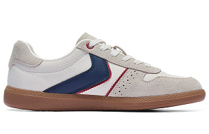 Kappa Back to Back Anti Slip Wear Resistant Low Top Skateboard Shoes Unisex White Blue 1 2814197
