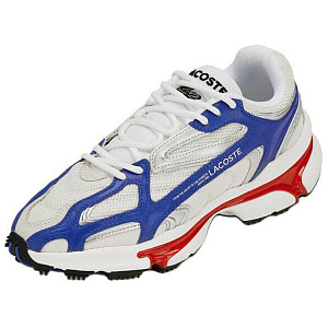 LACOSTE Low-Top Casual Shoes Men's White Blue 1 2814515