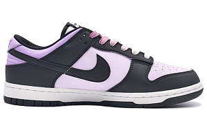 Nike Dunk Low 'Black' Panda Anti-Slip And Wear-Resistant Lightweight Low-Top Skateboard Shoes GS Blue Purple 1 2815398
