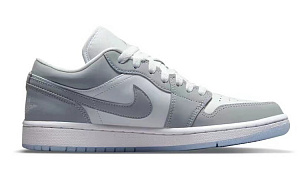 Jordan Air Jordan 1 Vintage Basketball Shoes Women's Low top Gray/White 1 2815687