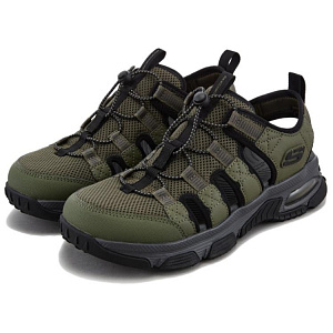 Skechers OUTDOOR River Trekking Shoes Men's Olive Green 1 2816725