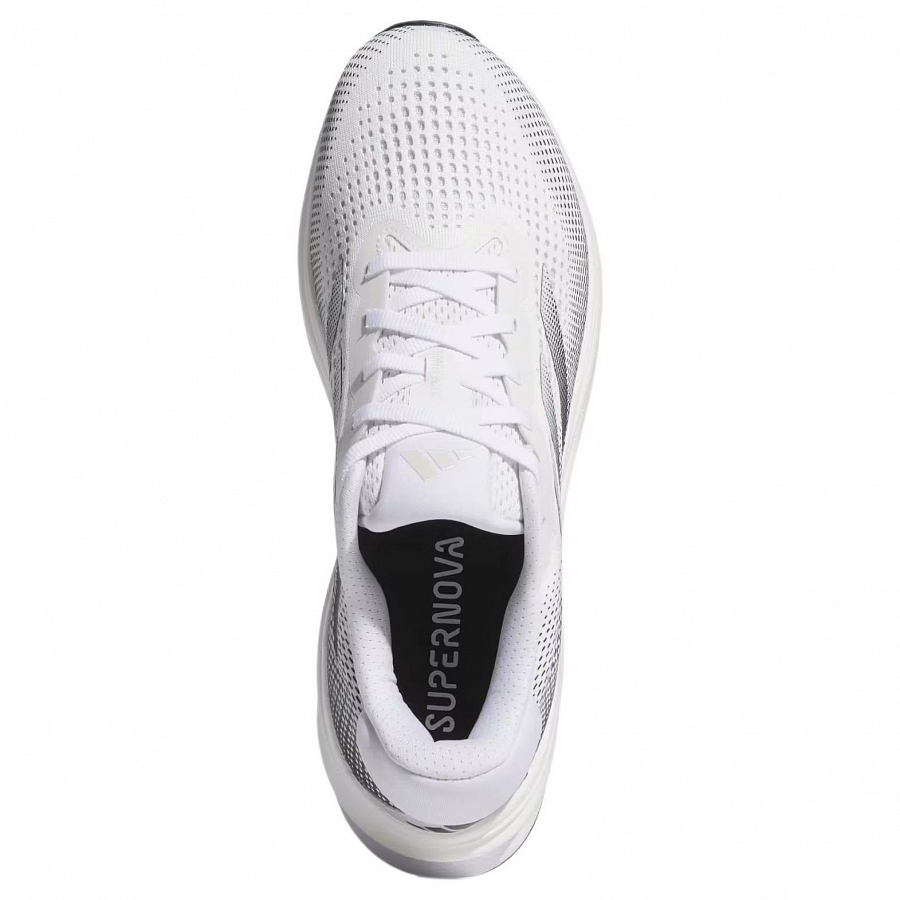 Adidas Supernova Rise Cloud White Core Black Zero Metalic купить в интернет-магазине Yoocart с быстрой доставкой по России.