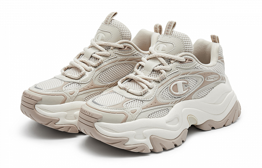 Champion Nebula Layered Low Top Chunky Sneakers Women's Khaki купить в интернет-магазине Yoocart с быстрой доставкой по России.