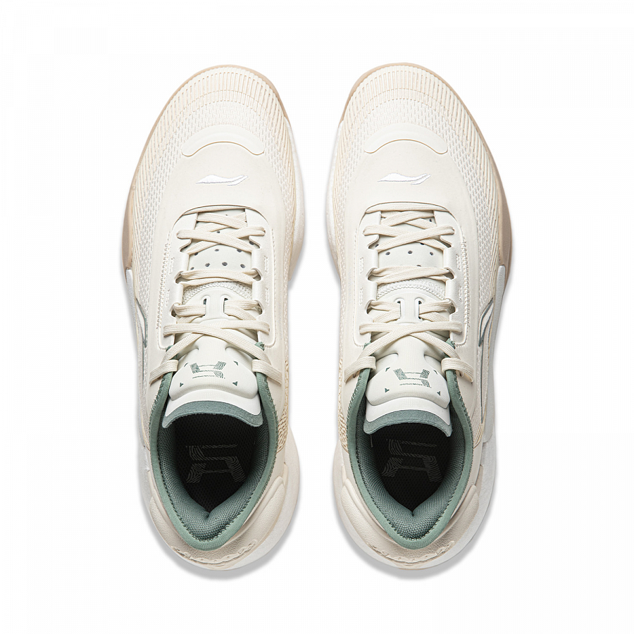 LiNing Yushuai 18 V2 Cushioning Anti-Slip And Wear-Resistant Lightweight Rebound Low-Top Basketball Shoes Men's Ecru купить в интернет-магазине Yoocart с быстрой доставкой по России.