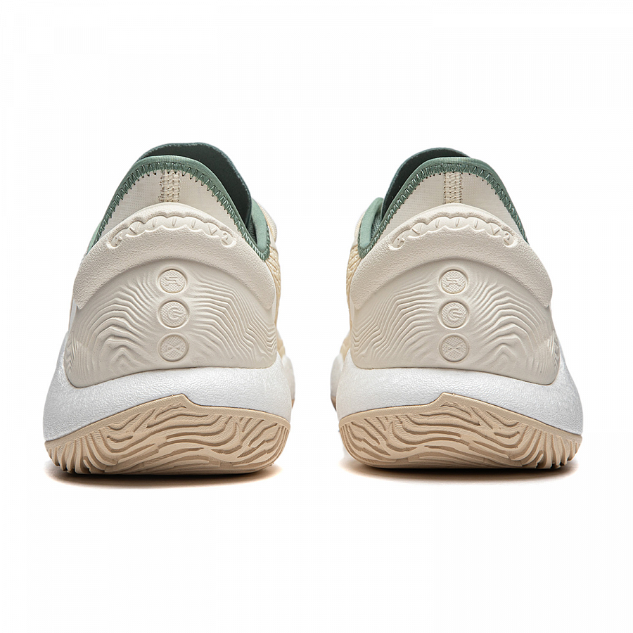 LiNing Yushuai 18 V2 Cushioning Anti-Slip And Wear-Resistant Lightweight Rebound Low-Top Basketball Shoes Men's Ecru купить в интернет-магазине Yoocart с быстрой доставкой по России.