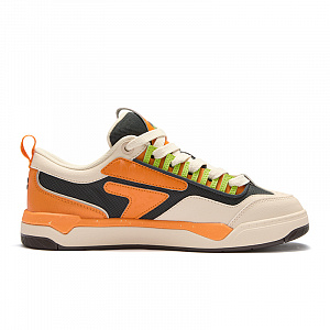 FILA FUSION Nollie Low-Top Skateboard Shoes Men's Orange Gray 1 2819720