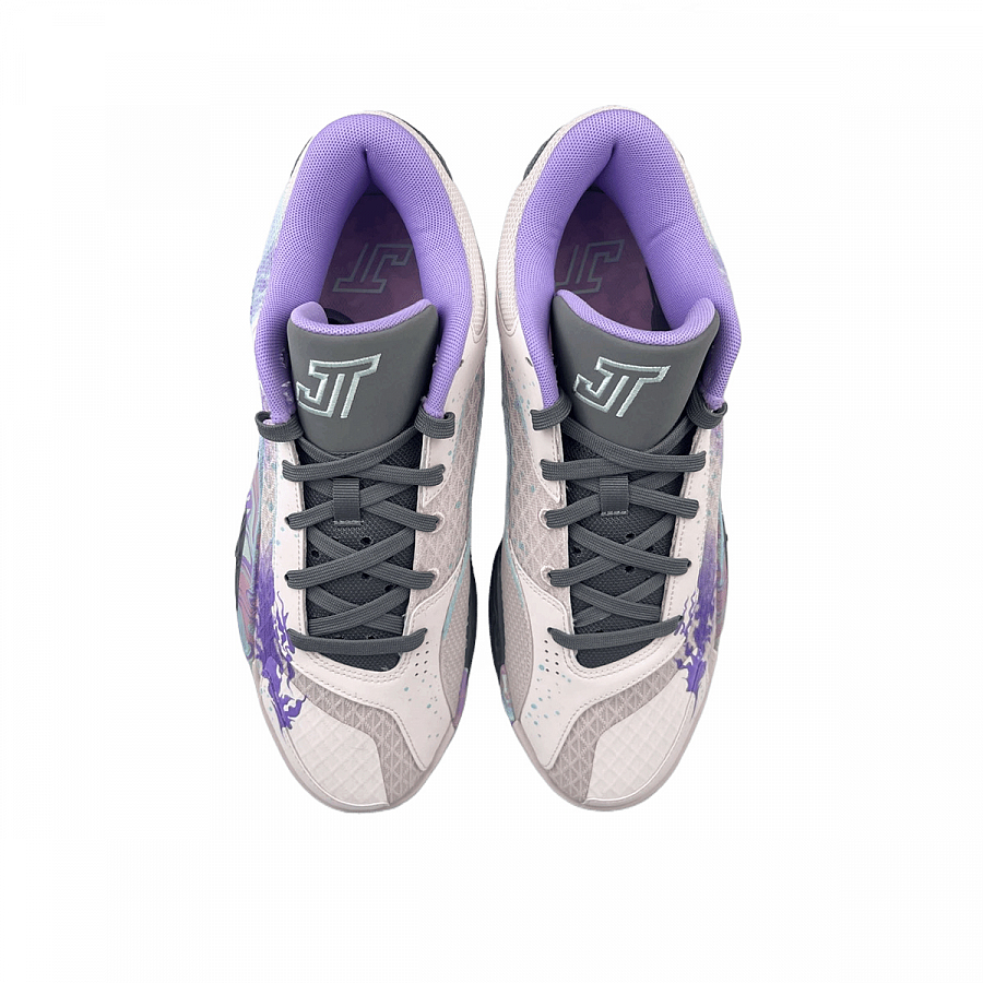 Jordan Tatum 2 Anti-Slip Wear-Resistant Low-Top Basketball Shoes Men's Beige Purple купить в интернет-магазине Yoocart с быстрой доставкой по России.