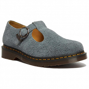 Dr. Martens T Bar Suede Mary Jane 'Washed Denim' 1 2819875
