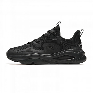 Anta Chao Bai 5.0 Anti-Slip And Wear-Resistant Breathable Low-Top Casual Shoes Men's Black