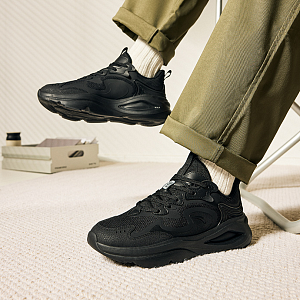 Anta Chao Bai 5.0 Anti-Slip And Wear-Resistant Breathable Low-Top Casual Shoes Men's Black 1 2821491