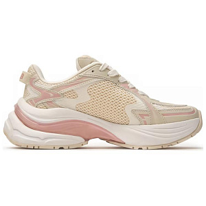 MLB New York Yankees Anti-Slip Wear-Resistant Low-Top Casual Running Shoes Unisex Beige Pink 1 2821515