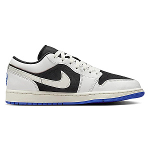 Jordan Air Jordan 1 Vintage Basketball Shoes Men's Low top White/Black 1 2822188