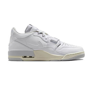 Jordan Legacy 312 Wear-Resistant Slip-Resistant Low-Top Vintage Basketball Shoes Men's White Red 1 2822266