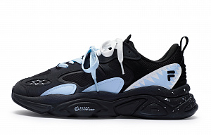 FILA Mars 2.0 811 Made, Tide, Exclusive Shoe Box Low top Casual Shoes Men's Black Blue White 1 2822316