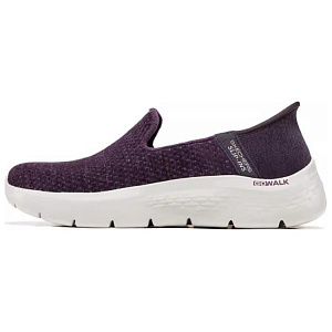 Skechers WOMEN'S GO WALK Rebound Low-Top Casual Shoes Women's Burgundy