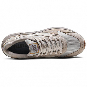 Mizuno Pi Retro Anti-Slip Wear-Resistant Low-Top Running Shoes Unisex Light Gray/Stone Gray 1 2823101