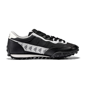 Kappa Lightweight And Breathable Running Shoes Unisex Black White 1 2823330