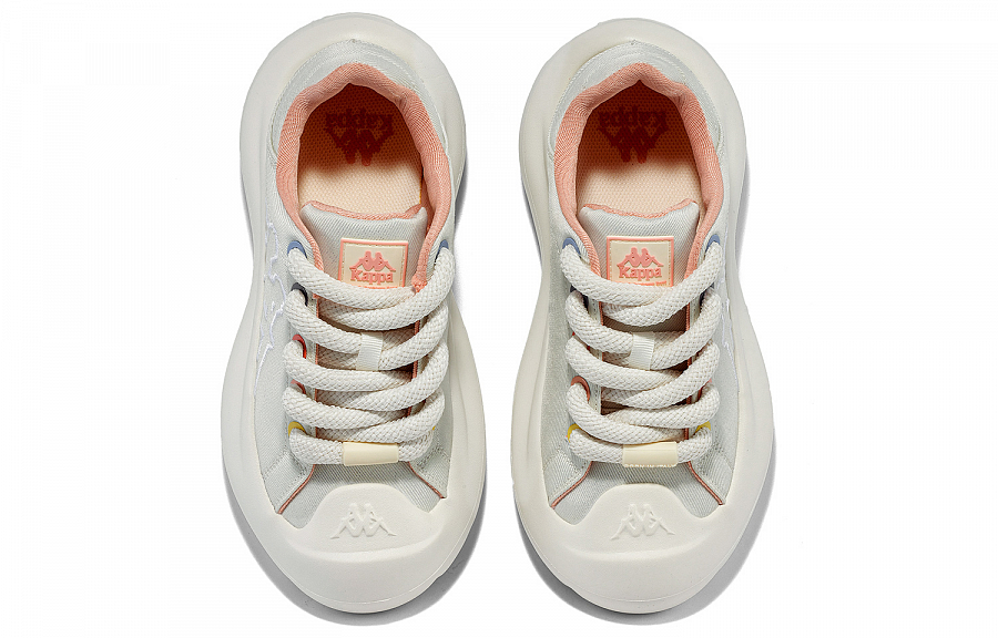 Kappa Anti-Slip Wear-Resistant Skateboard Shoes Women's Beige купить в интернет-магазине Yoocart с быстрой доставкой по России.