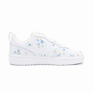 Nike Court Borough 2 Skateboard Shoes Women's Low top White/Blue 1 2824138