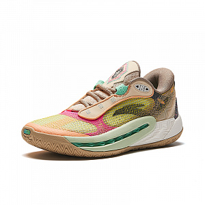Anta Basketball Collection Anti-Slip Wear-Resistant Low-Top Basketball Shoes Women's Yellow Brown 1 2824187