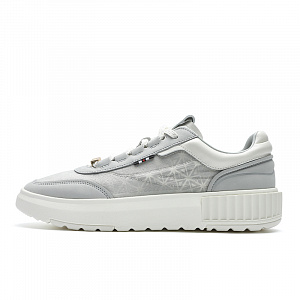 FILA Low-Top Skateboard Shoes Men's Twilight Gray/Snow