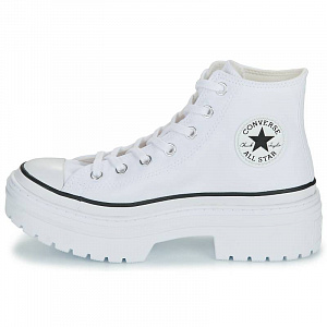 Converse Women's Chuck Taylor All Star Lugged Heel Platform High 'White Black' Women's