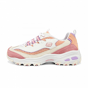 Skechers D'LITES 1.0 Low Top Chunky Sneakers Women's Coral 1 2825666