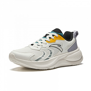 Anta Non-slip Wear-resistant Shock Absorption Low-Top Casual Running Shoes Men's White 1 2825709