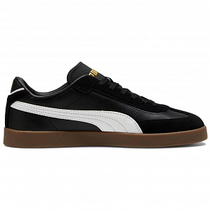PUMA Club II Era Low Top Skateboard Shoes Unisex Black White 1 2825956
