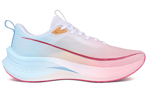 LiNing Red Hare 7 Pro Cushioning, Breathable, Supportive, Rebound Low Top Running Shoes Men's Blue Pink 1 2826056