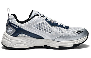 Kappa Anti-Slip Wear-Resistant Low-Top Chunky Sneakers Unisex Blue And White Silver 1 2826070
