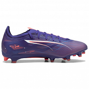 PUMA AG Short Rubber Studs FG Long Rubber Studs Artificial Ground Abrasion Resistant Support Soccer Shoes Men's Purple 1 2826089