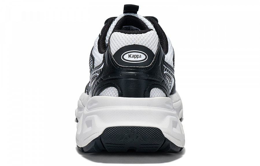 Kappa Slip Resistant, Abrasion Resistant, Breathable, Height Increasing Low Top Running Shoes Unisex Black White купить в интернет-магазине Yoocart с быстрой доставкой по России.
