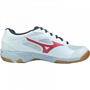 Mizuno Cyclone Speed CN Breathable Lightweight Moisture Wicking Low Top Training Shoes Unisex White Red 1 2826308