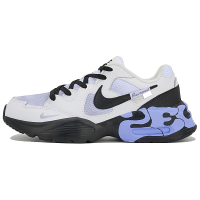 Nike Air Max Fusion Anti Slip Wear Resistant Low Top Casual Running Shoes Women's White Purple